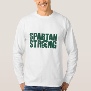 Spartan Strong,  exercise workout gym training T-Shirt