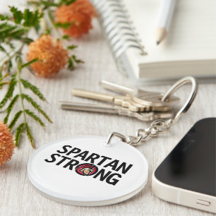 Spartan Strong. Personalised Acrylic Keychain
