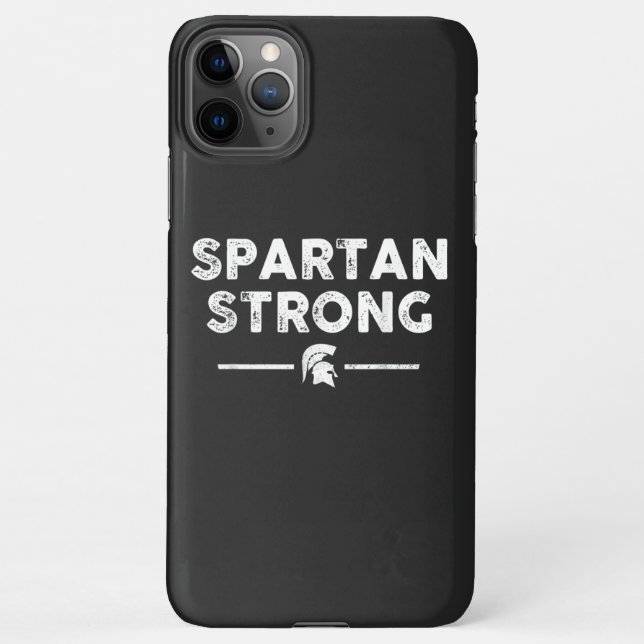Spartan Strong, Spartan Community Honours Victims iPhone Case (Back)