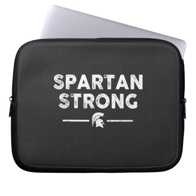 Spartan Strong, Spartan Community Honours Victims Laptop Sleeve (Front)