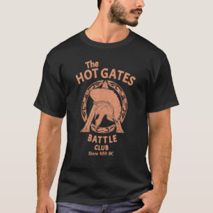 Spartan Symbol Helmet The Hot Gates T-Shirt