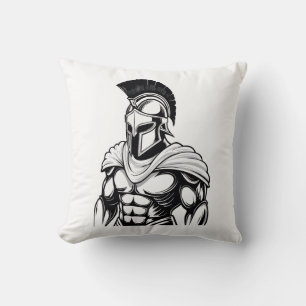 Spartan warrior cushion