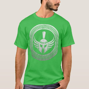 Spartan Warrior Helmet Vintage T-Shirt