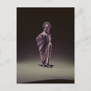 Spartan warrior postcard