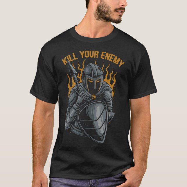Spartan warrior T-Shirt (Front)