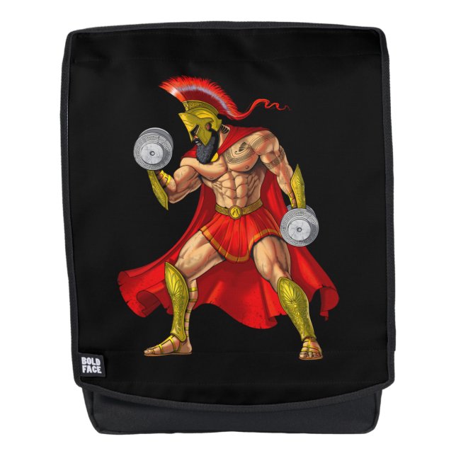 Spartan Warrior Weightlifting Backpack (Front)