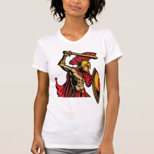 Spartan Warrior Womens T-Shirt