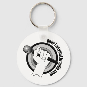 Spartan Youth Radio's Iconic Logo Key Ring