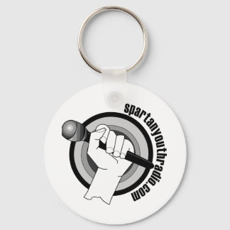 Spartan Youth Radio's Iconic Logo Key Ring