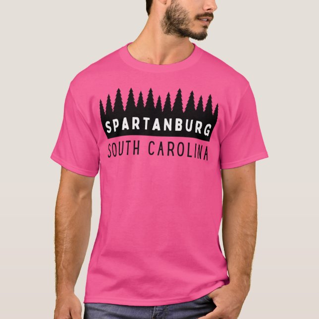 Spartanburg South Carolina Sc Tourist Souvenir T-Shirt (Front)