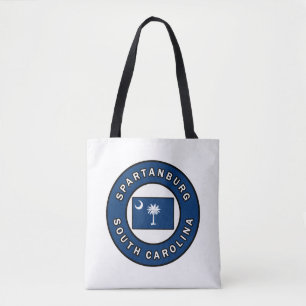 Spartanburg South Carolina Tote Bag