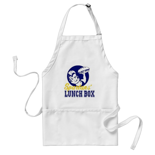 Spartans' Lunch Box Apron (Front)