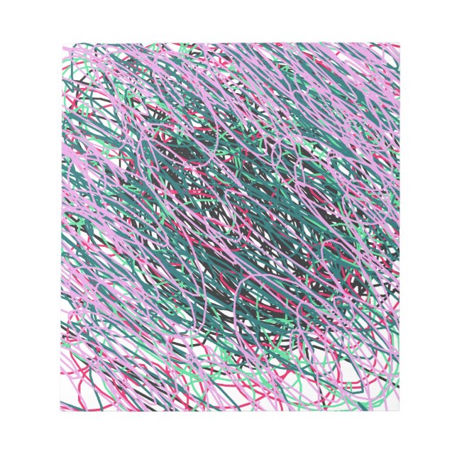 Spastic Yarn Notepad (Front)