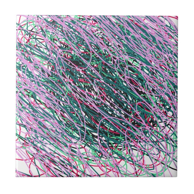 Spastic Yarn Tile (Front)