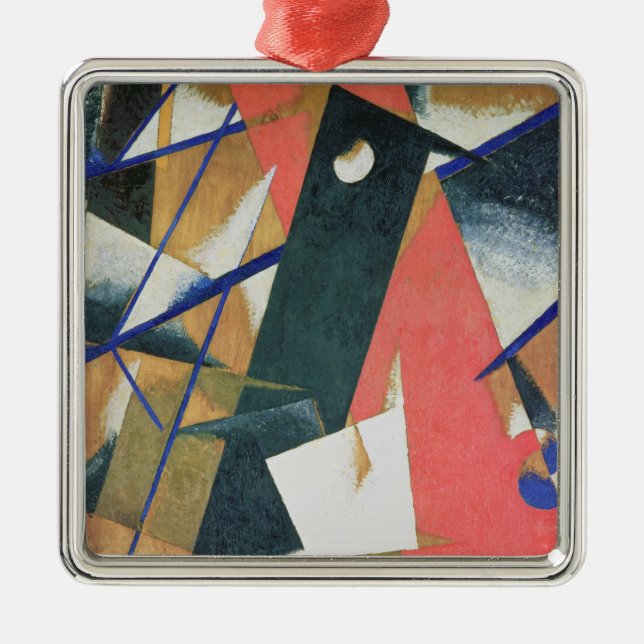 Spatial Force Construction, 1921 Metal Tree Decoration (Front)