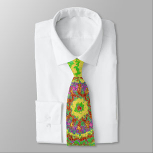 Spattered Kaleidoscope Tie