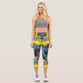 Spatula warder capri leggings