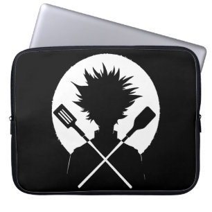 Spatulas Funny Cooking Wild Chef Laptop Sleeve