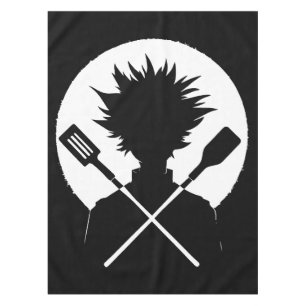 Spatulas Funny Cooking Wild Chef Tablecloth