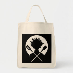 Spatulas Funny Cooking Wild Chef Tote Bag