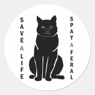 Spay a Feral Sticker