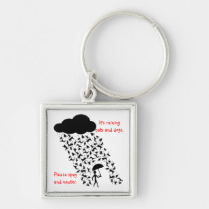 "Spay and Neuter" Premium Keychain
