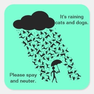 "Spay and Neuter" Stickers