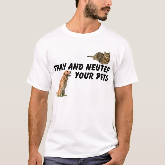 Spay and Neuter T-Shirt (Front)