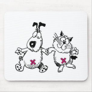 spay and neuter your pets mouse mat
