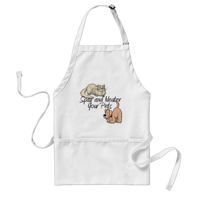 Spay and Neuter Your Pets Standard Apron (Front)