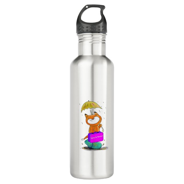 spay n neuter cat 710 ml water bottle (Front)