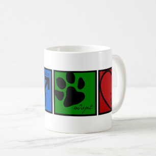 Spay-Neuter-Adopt-Love Coffee Mug