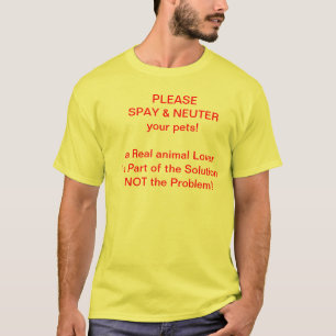 Spay Neuter T-Shirt