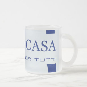 SPAZIO CASA FROSTED GLASS MUGS