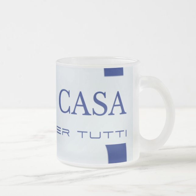 SPAZIO CASA  FROSTED GLASS MUGS (Right)