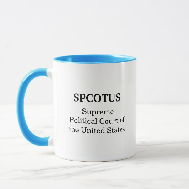 SPCOTUS Supreme Court Coffee Mug (Left)