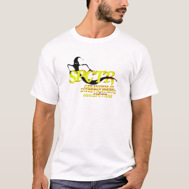 SPCTR spirit logo tshirt - yellow (Front)