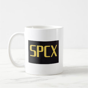 SPCX SpaceX IPO Investor Design Space Stock Coffee Mug