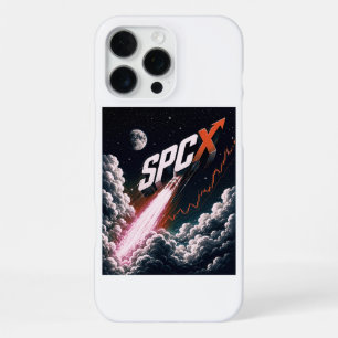 SPCX SpaceX IPO Investor Design   Space Stock iPhone 16 Pro Max Case