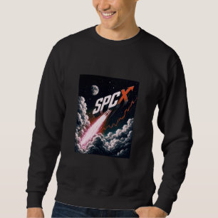 SPCX SpaceX IPO Investor Design   Space Stock Sweatshirt