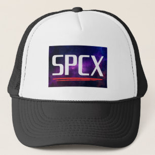 SPCX SpaceX IPO Investor Design Space Stock Trucker Hat