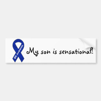 SPD My Son is Sensational Bumper Sticker