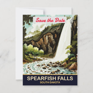 Speafish Falls, South Dakota,  Save The Date