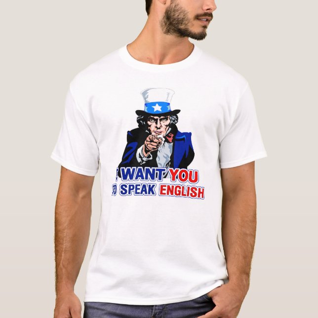 Speak English T-Shirt (Front)