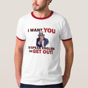 Speak English T-Shirt