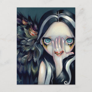 "Speak No Evil" Postcard