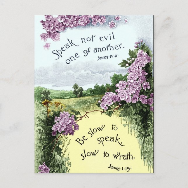 Speak Not Evil One Of Another Postcard (Front)