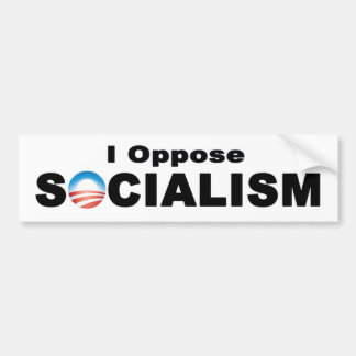 Speak Out Against Socialism Bumper Sticker