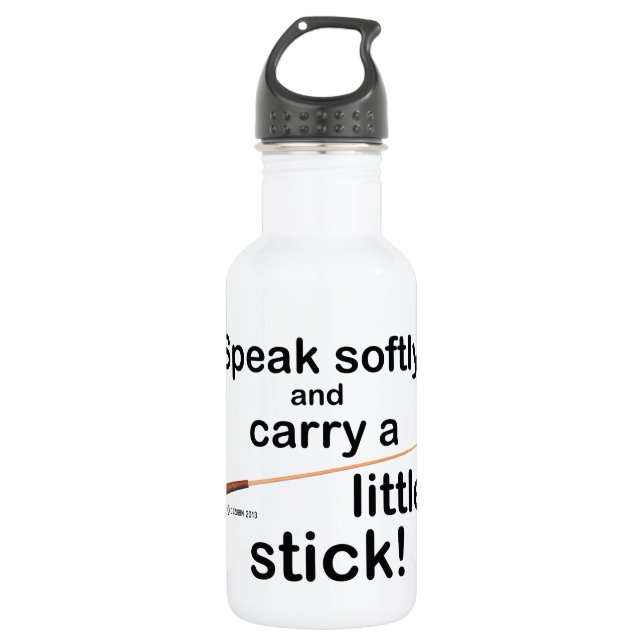 Speak Softly 532 Ml Water Bottle (Front)