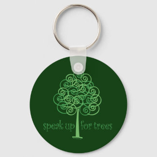 Speak Up for Trees - Tree Hugger Key Ring